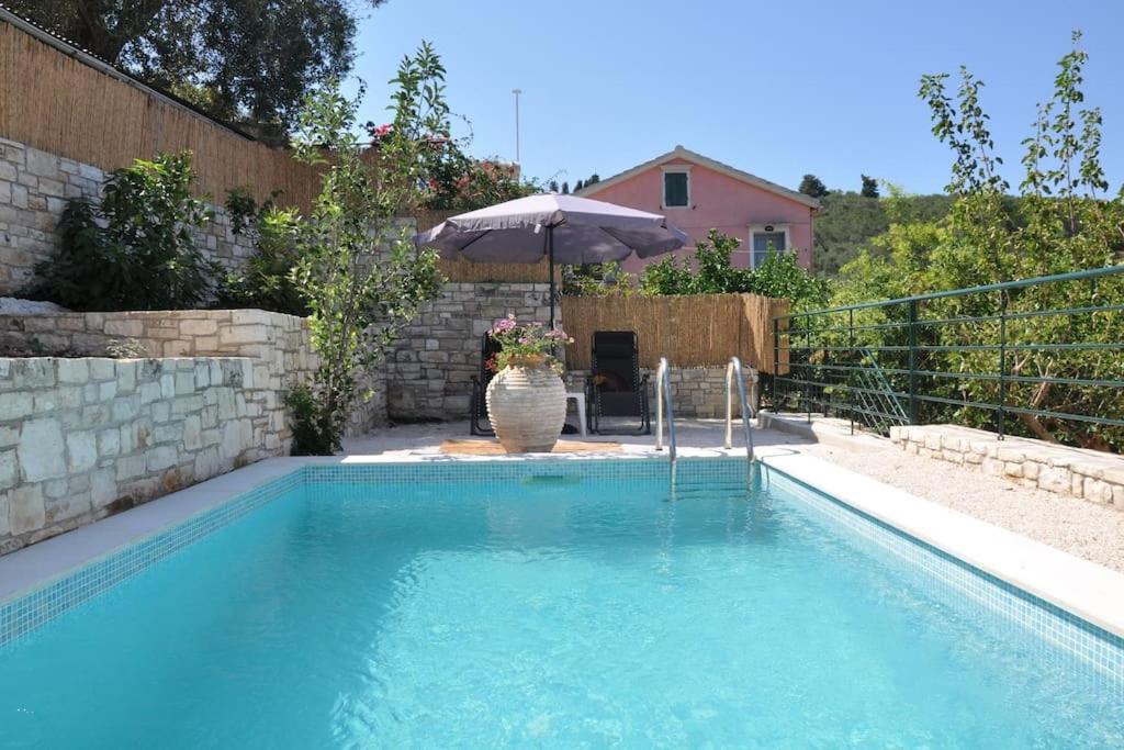 Villa Paxos Adamantia With Private Pool جايوس المظهر الخارجي الصورة